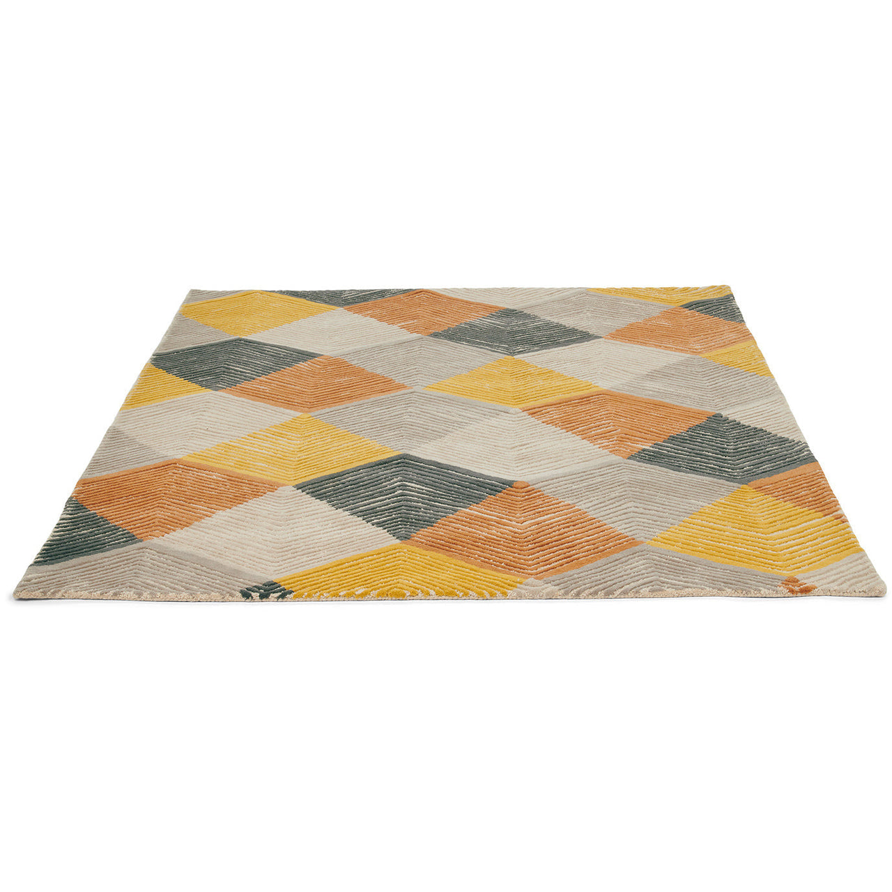 Harlequin Rhythym Saffron 40906 Rug Designer Wool Rug - Rugs Of Beauty - 3