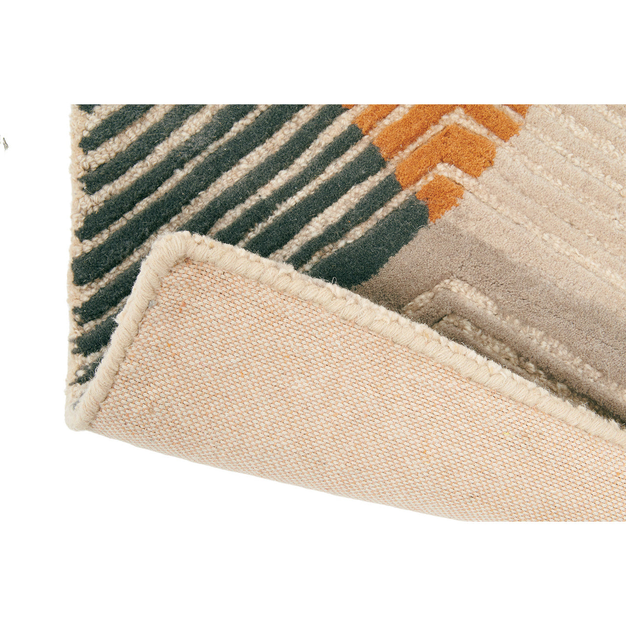 Harlequin Rhythym Saffron 40906 Rug Designer Wool Rug - Rugs Of Beauty - 5