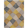 Harlequin Rhythym Saffron 40906 Rug Designer Wool Rug - Rugs Of Beauty - 1
