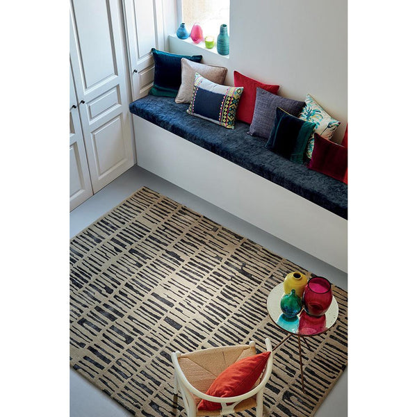 Harlequin Skintilla Midnight 41705 Designer Wool Viscose Rug - Rugs Of Beauty - 2