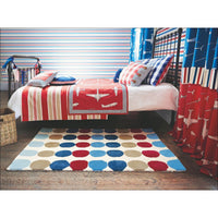 Harlequin Abacus Primary 42108 Modern Designer Kids Wool Rug - Rugs Of Beauty