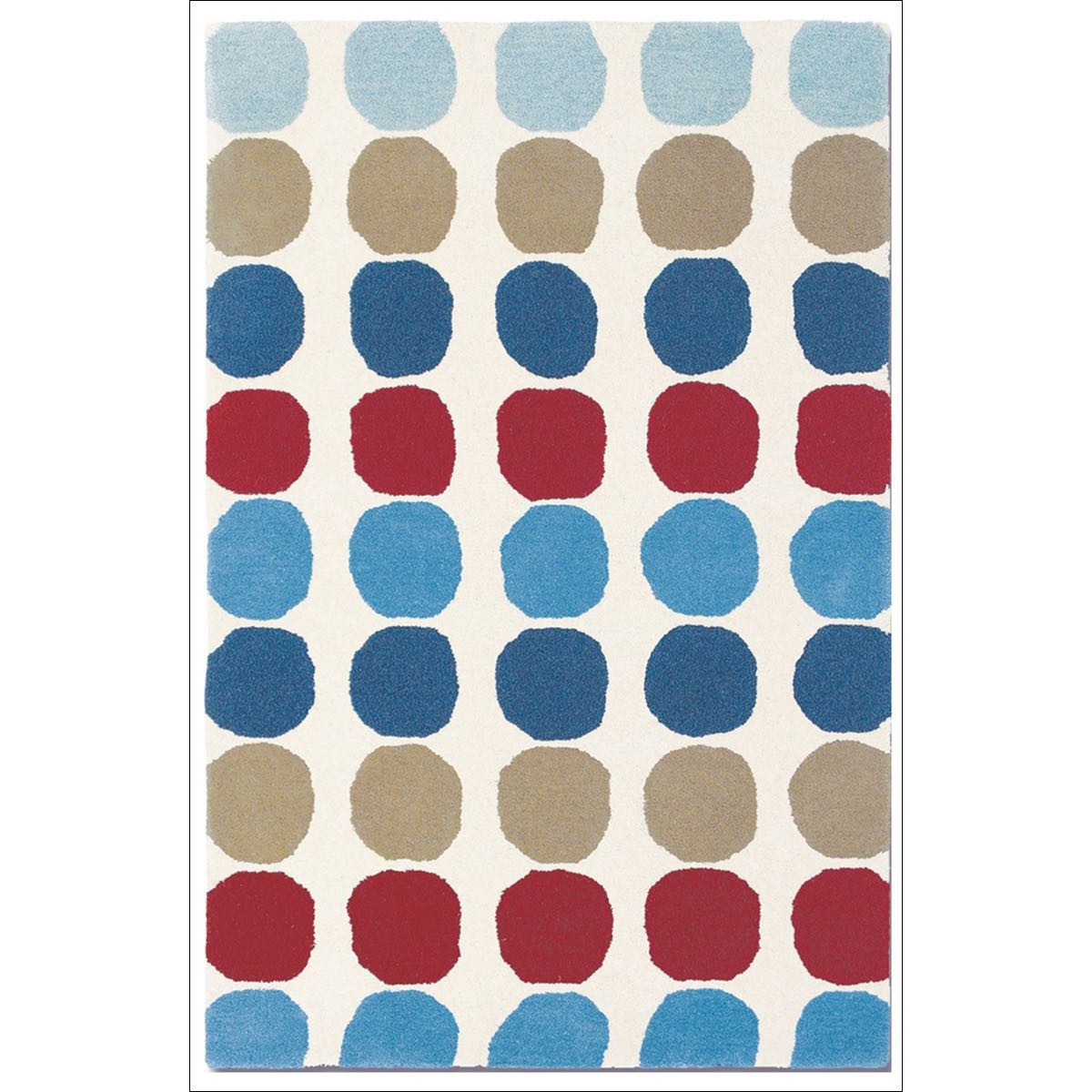 Harlequin Abacus Primary 42108 Modern Designer Kids Wool Rug - Rugs Of Beauty