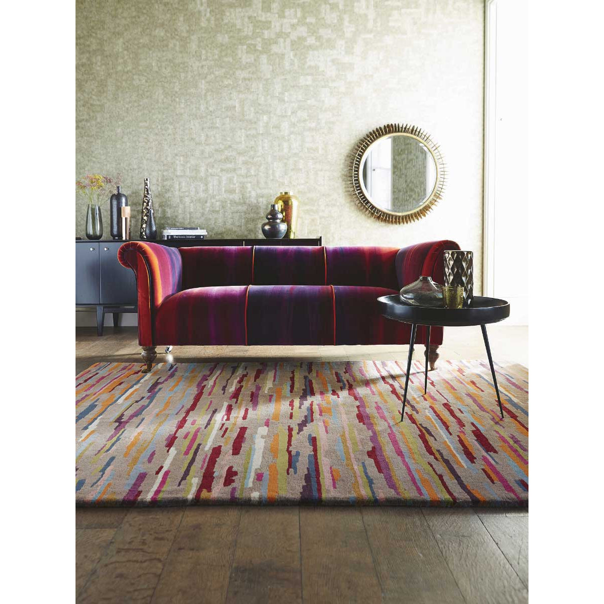 Harlequin Nuru Tabasco 42902 Designer Wool Rug - Rugs Of Beauty