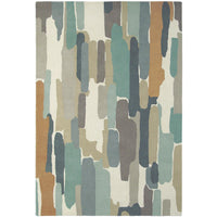 Harlequin Trattino Sea-Glass 44804 Designer Modern Wool Rug - Rugs Of Beauty