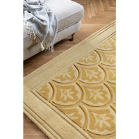 Laura Ashley Catarina Gold 080806 Designer Wool Rug - Rugs Of Beauty - 4