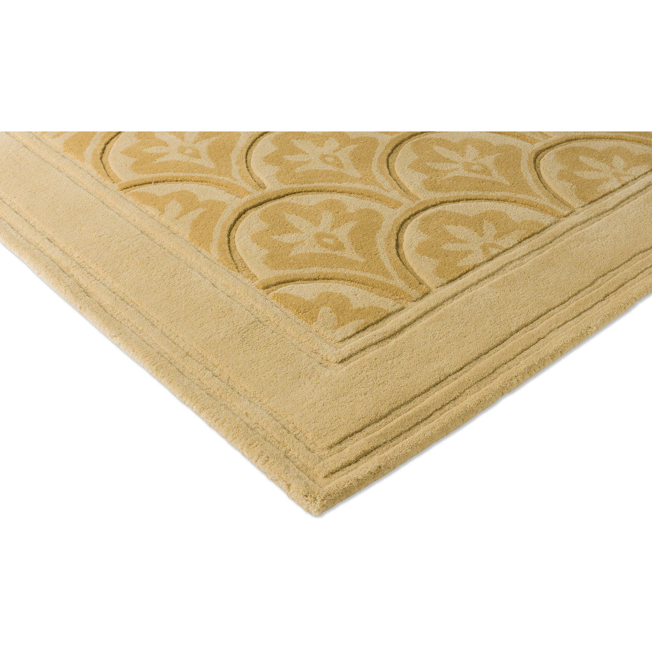 Laura Ashley Catarina Gold 080806 Designer Wool Rug - Rugs Of Beauty - 6