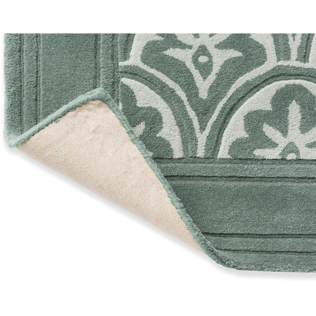 Laura Ashley Catarina Fern 080807 Designer Wool Rug - Rugs Of Beauty - 6