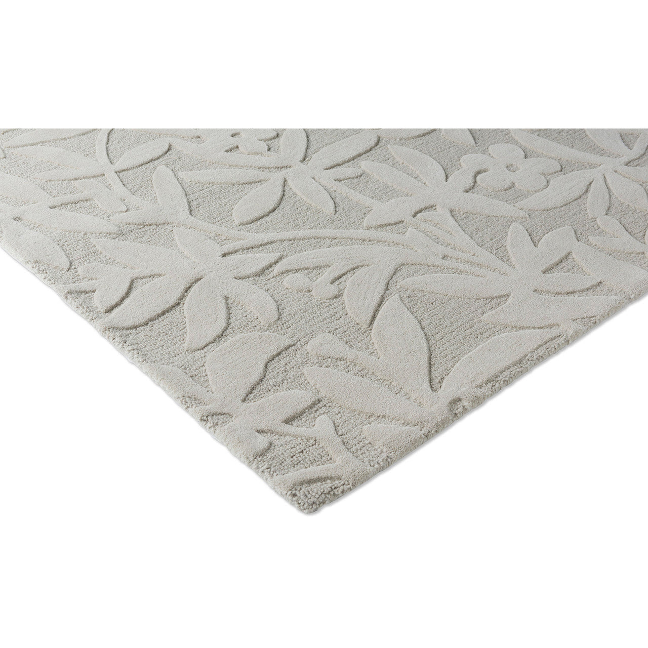 Laura Ashley Cleavers Natural 080901 Designer Wool Rug - Rugs Of Beauty - 7