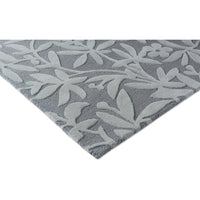 Laura Ashley Cleavers Dark Steel 080904 Designer Wool Rug - Rugs Of Beauty - 3