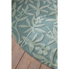 Laura Ashley Cleavers Duck Egg 080907 Round Designer Wool Rug - Rugs Of Beauty - 3