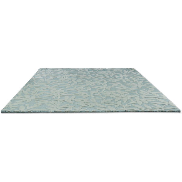 Laura Ashley Cleavers Duck Egg 080907 Designer Wool Rug - Rugs Of Beauty - 2
