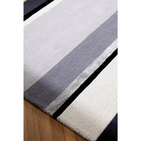 Laura Ashley Eaton Charcoal 081004 Designer Wool Viscose Rug - Rugs Of Beauty - 3