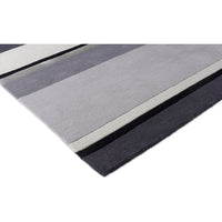 Laura Ashley Eaton Charcoal 081004 Designer Wool Viscose Rug - Rugs Of Beauty - 5