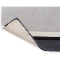 Laura Ashley Eaton Charcoal 081004 Designer Wool Viscose Rug - Rugs Of Beauty - 6