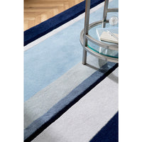 Laura Ashley Eaton Dark Seaspray 081008 Designer Wool Viscose Rug - Rugs Of Beauty - 2