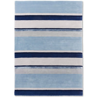 Laura Ashley Eaton Dark Seaspray 081008 Designer Wool Viscose Rug - Rugs Of Beauty - 1