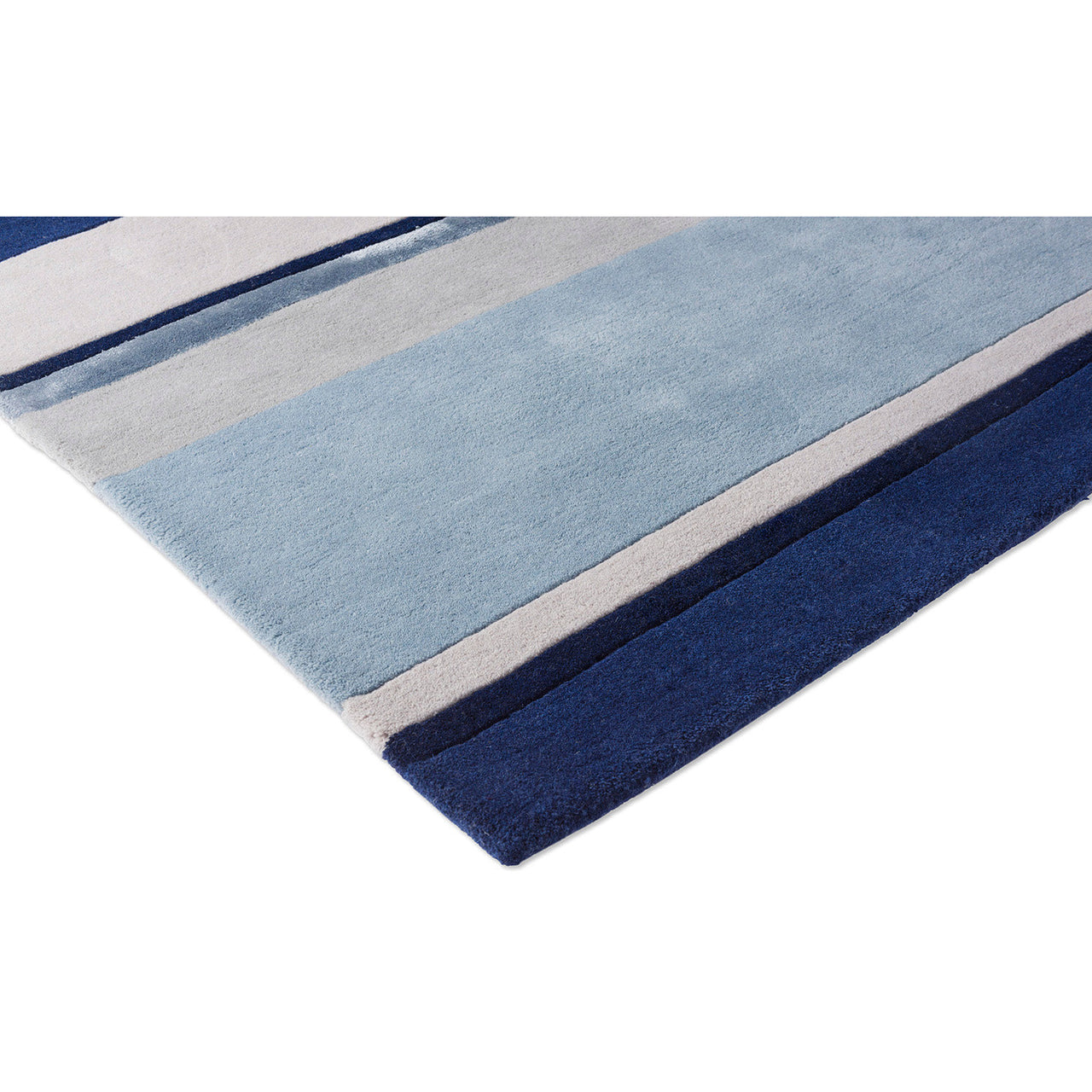 Laura Ashley Eaton Dark Seaspray 081008 Designer Wool Viscose Rug - Rugs Of Beauty - 5