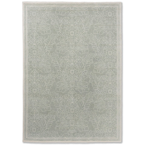 Laura Ashley Silchester Pale Sage 081107 Designer Cotton Rug - Rugs Of Beauty - 1