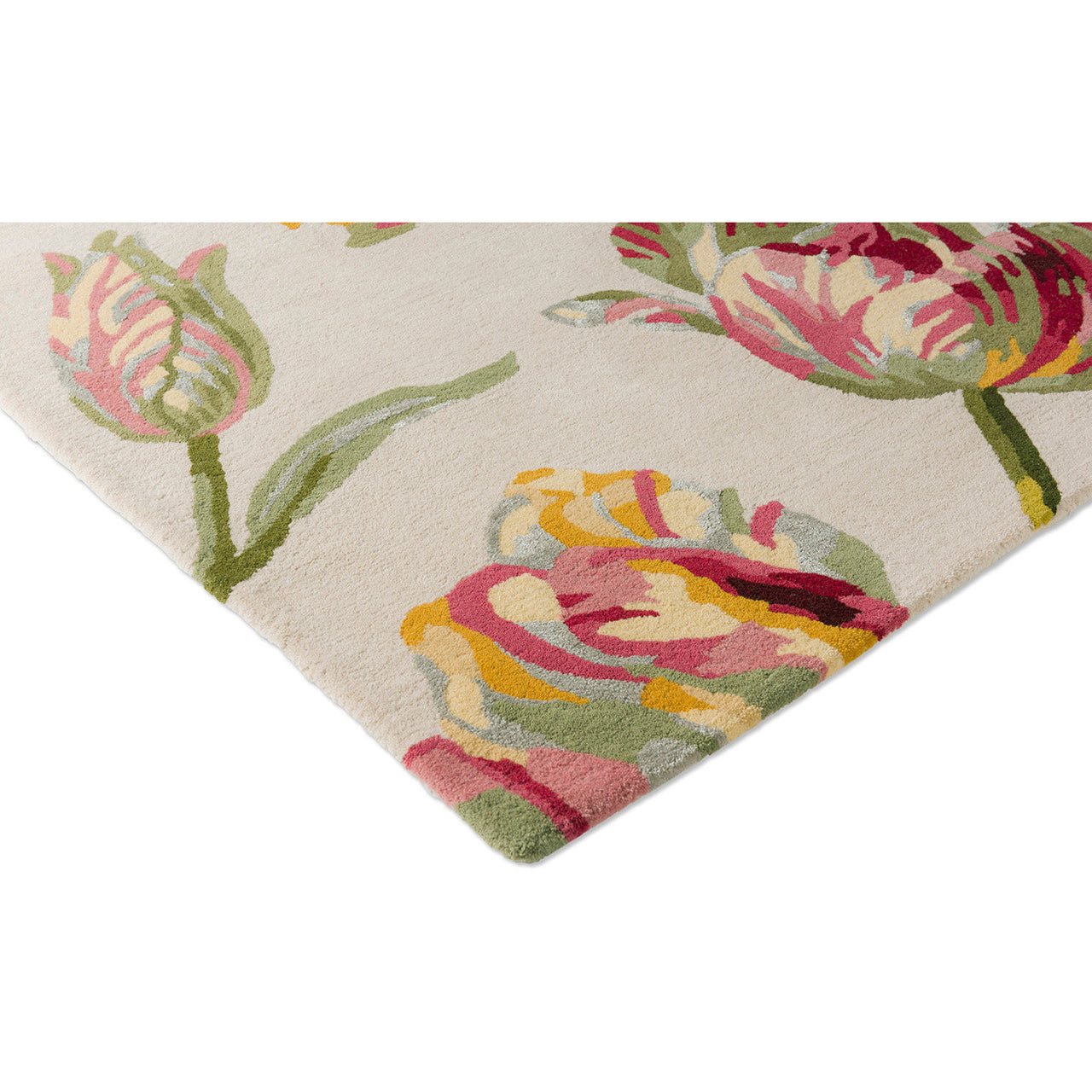 Laura Ashley Gosford Cranberry 081300 Designer Wool Viscose Rug - Rugs Of Beauty - 6