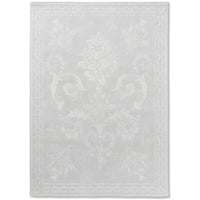 Laura Ashley Josette Dove Grey 081401 Designer Cotton Chenille Rug - Rugs Of Beauty - 1