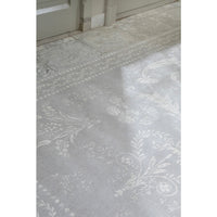 Laura Ashley Josette Dove Grey 081401 Designer Cotton Chenille Rug - Rugs Of Beauty - 3