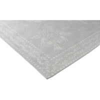 Laura Ashley Josette Dove Grey 081401 Designer Cotton Chenille Rug - Rugs Of Beauty - 5