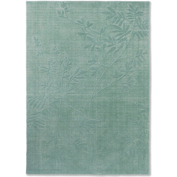 Laura Ashley Mari Mineral Green 081507 Designer Wool Cotton Rug - Rugs Of Beauty - 1