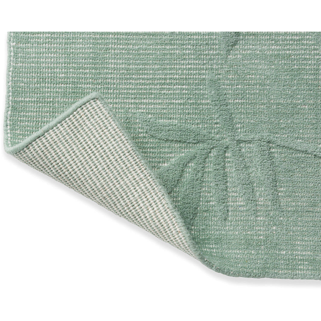 Laura Ashley Mari Mineral Green 081507 Designer Wool Cotton Rug - Rugs Of Beauty - 7