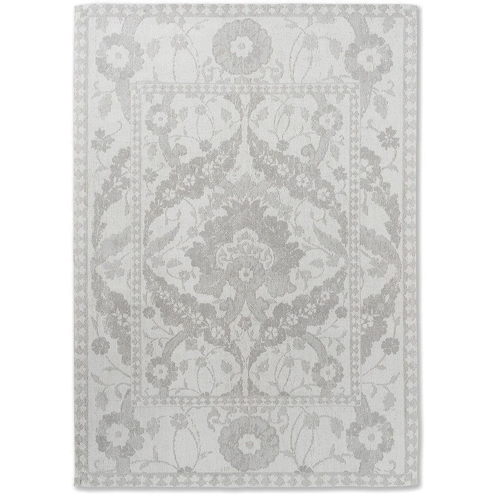 Laura Ashley Newborough Steel 081604 Designer Cotton Chenille Rug - Rugs Of Beauty - 1