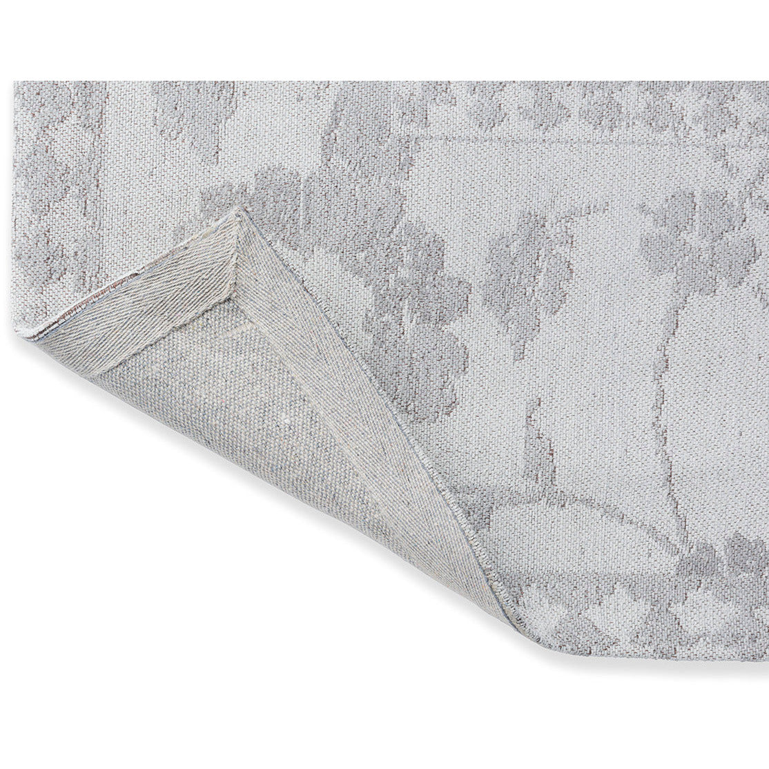 Laura Ashley Newborough Steel 081604 Designer Cotton Chenille Rug - Rugs Of Beauty - 4