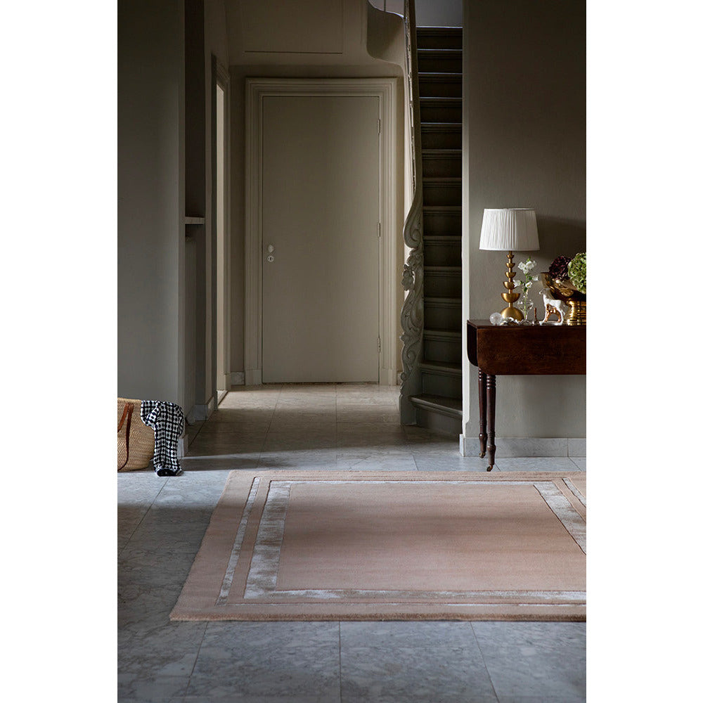 Laura Ashley Redbrook Hazelnut 081801 Designer Wool Viscose Rug - Rugs Of Beauty - 2