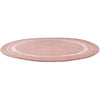 Laura Ashley Redbrook Blush 081802 Round Designer Wool Viscose Rug - Rugs Of Beauty - 2