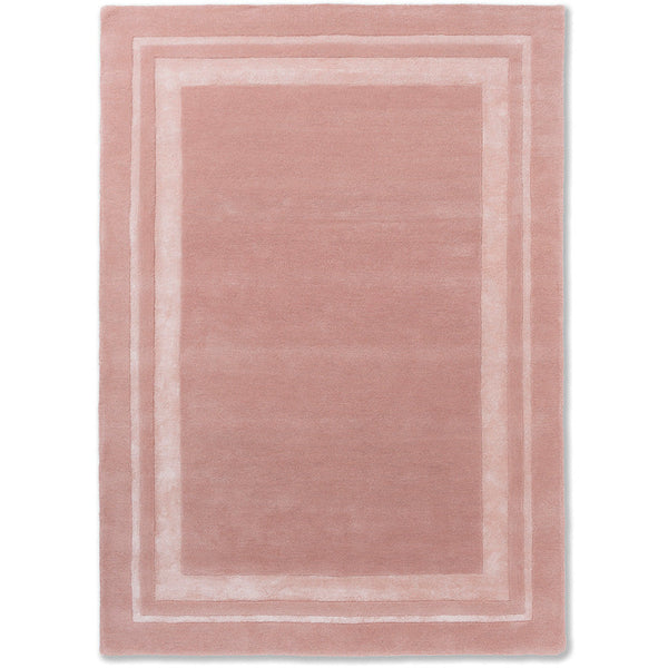 Laura Ashley Redbrook Blush 081802 Designer Wool Viscose Rug - Rugs Of Beauty - 1