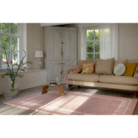 Laura Ashley Redbrook Blush 081802 Designer Wool Viscose Rug - Rugs Of Beauty - 2