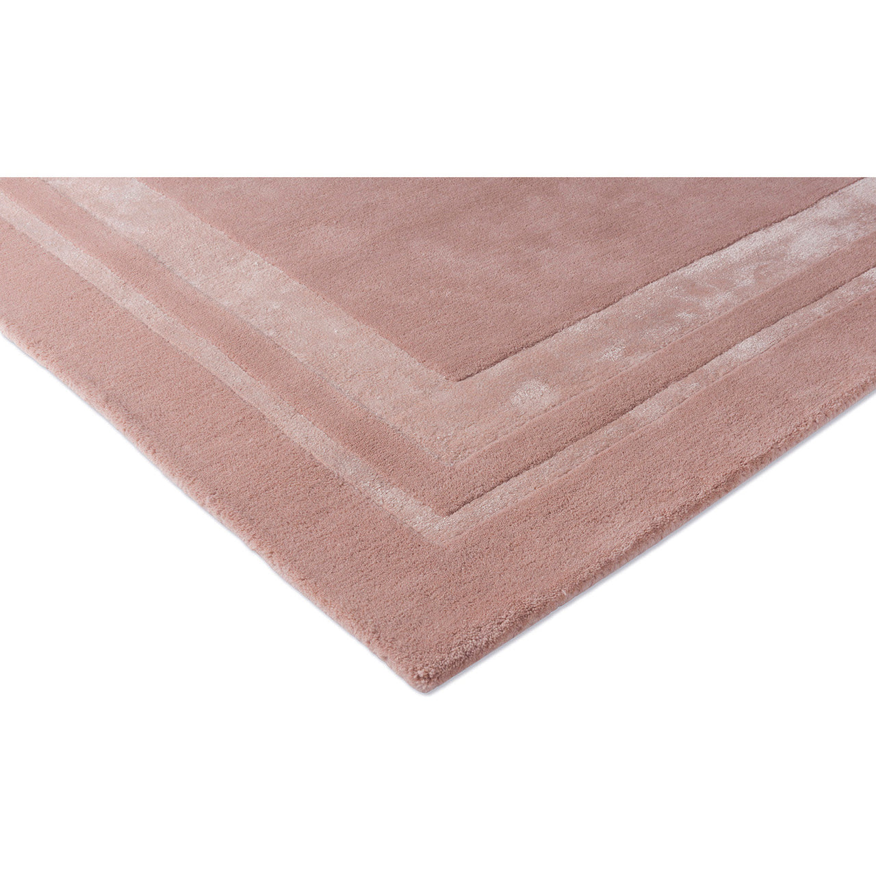 Laura Ashley Redbrook Blush 081802 Designer Wool Viscose Rug - Rugs Of Beauty - 4