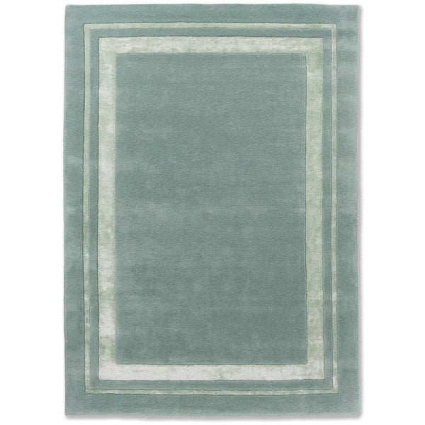 Laura Ashley Redbrook Duck Egg 081807 Designer Wool Viscose Rug - Rugs Of Beauty - 1