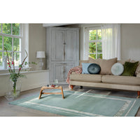 Laura Ashley Redbrook Duck Egg 081807 Designer Wool Viscose Rug - Rugs Of Beauty - 2