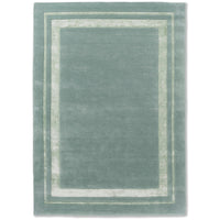 Laura Ashley Redbrook Duck Egg 081807 Designer Wool Viscose Rug - Rugs Of Beauty - 1