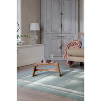 Laura Ashley Redbrook Duck Egg 081807 Designer Wool Viscose Rug - Rugs Of Beauty - 3