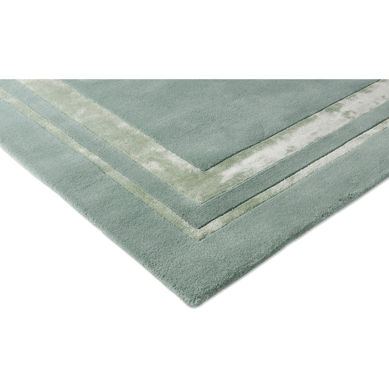 Laura Ashley Redbrook Duck Egg 081807 Designer Wool Viscose Rug - Rugs Of Beauty - 5