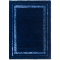 Laura Ashley Redbrook Midnight Blue 081808 Designer Wool Viscose Rug - Rugs Of Beauty - 1
