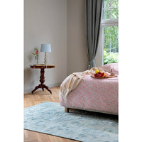 Laura Ashley Rye Sage 081907 Designer Bamboo Silk Wool Cotton Rug - Rugs Of Beauty - 2