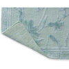Laura Ashley Rye Sage 081907 Designer Bamboo Silk Wool Cotton Rug - Rugs Of Beauty - 6