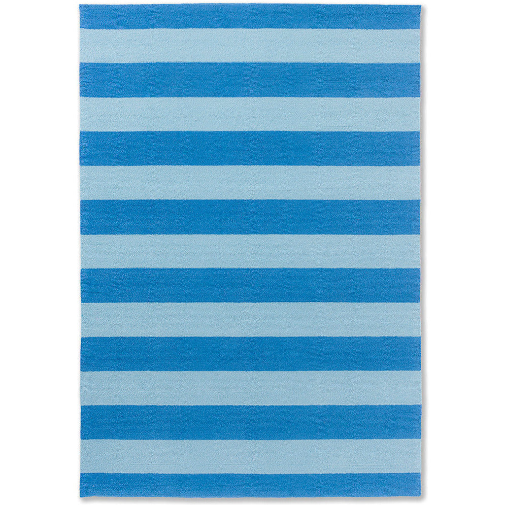 Laura Ashley Lille Sky Blue Outdoor 480008 Designer Polypropylene Rug - Rugs Of Beauty - 1