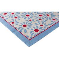 Laura Ashley Thorncliff Sky Blue Outdoor 480308 Designer Polypropylene Rug - Rugs Of Beauty - 5