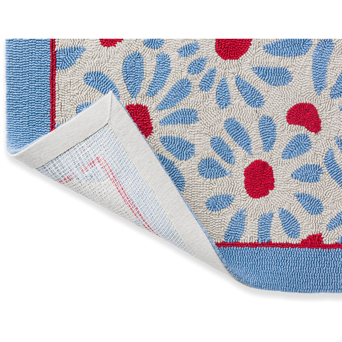 Laura Ashley Thorncliff Sky Blue Outdoor 480308 Designer Polypropylene Rug - Rugs Of Beauty - 6