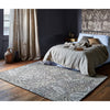 Morris & Co Acanthus Mole 126904 Designer Wool Viscose Rug - Rugs Of Beauty - 2