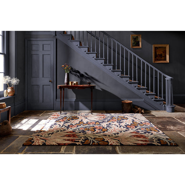 Morris & Co Artichoke Amber 127103 Designer Wool Rug - Rugs Of Beauty - 2