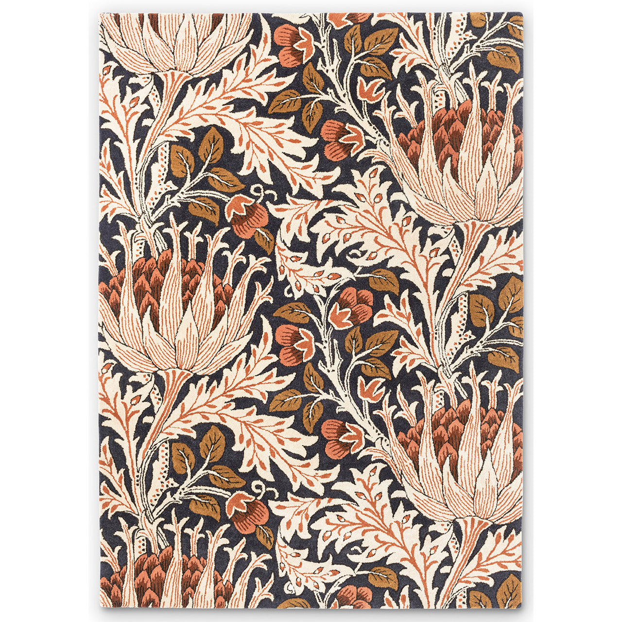 Morris & Co Artichoke Amber 127103 Designer Wool Rug - Rugs Of Beauty - 1