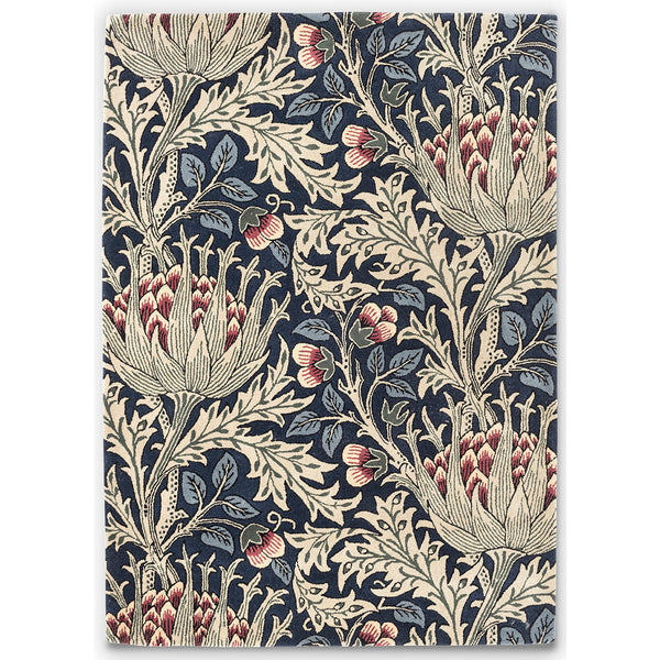 Morris & Co Artichoke Mineral 127108 Designer Wool Rug - Rugs Of Beauty - 1
